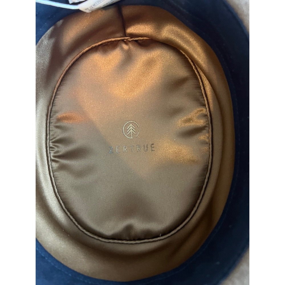 Women's Brown ZurTrue Wide Brim Hat Size M - Picture 6 of 7